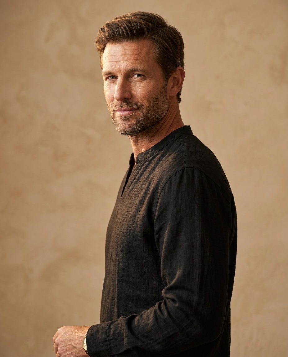 Meda Cotton Linen Shirt