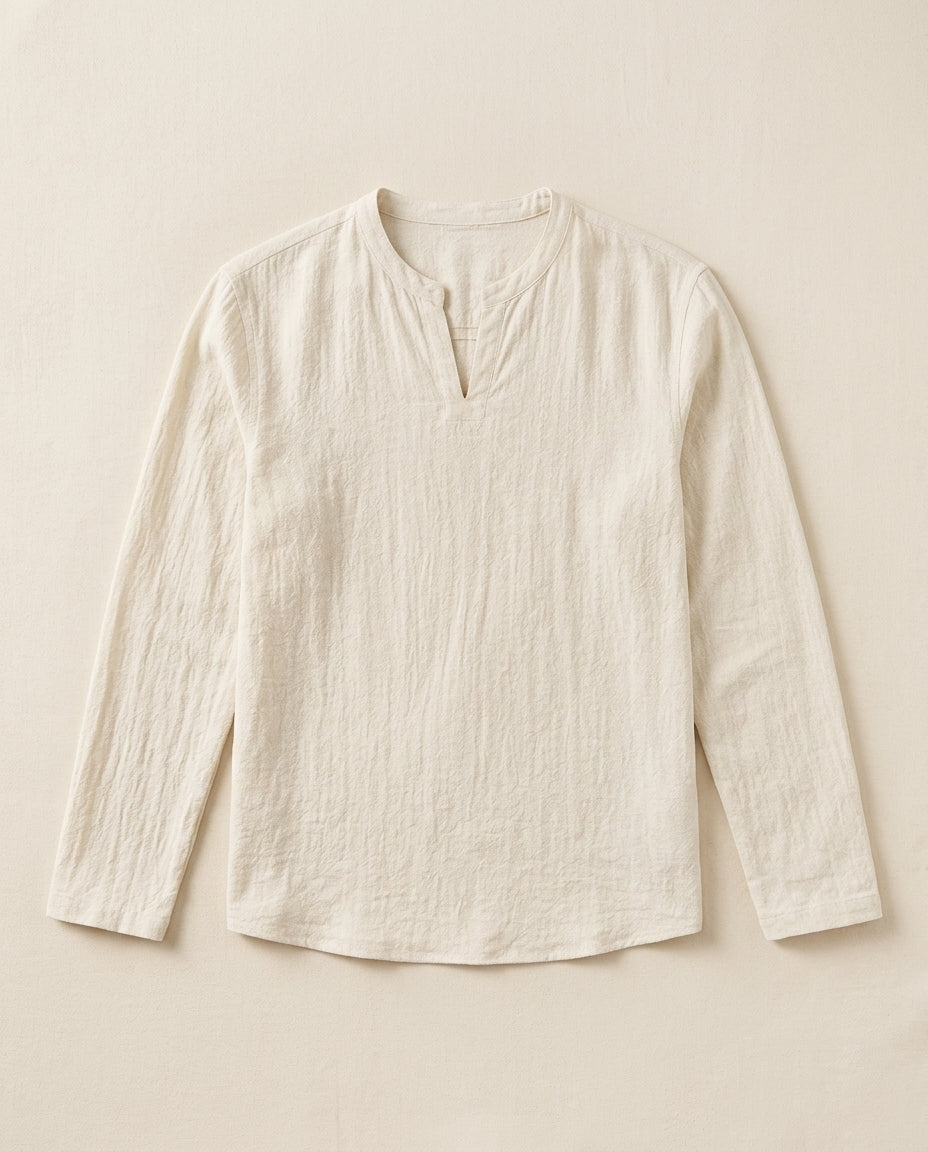 Meda Cotton Linen Shirt