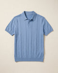 Bayside Cable-Knit Polo