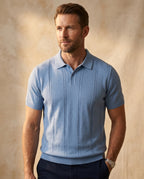 Bayside Cable-Knit Polo