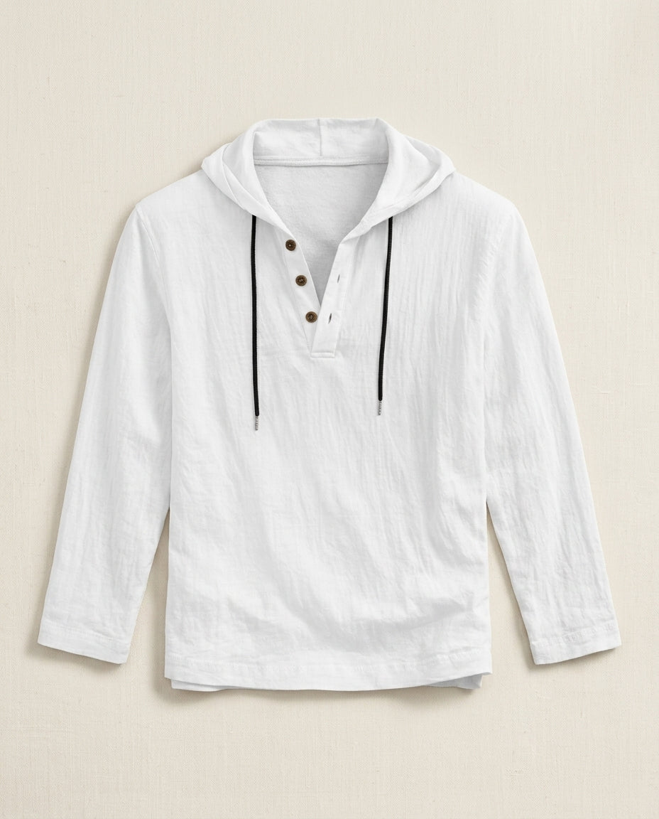 Santiago Linen Hoodie
