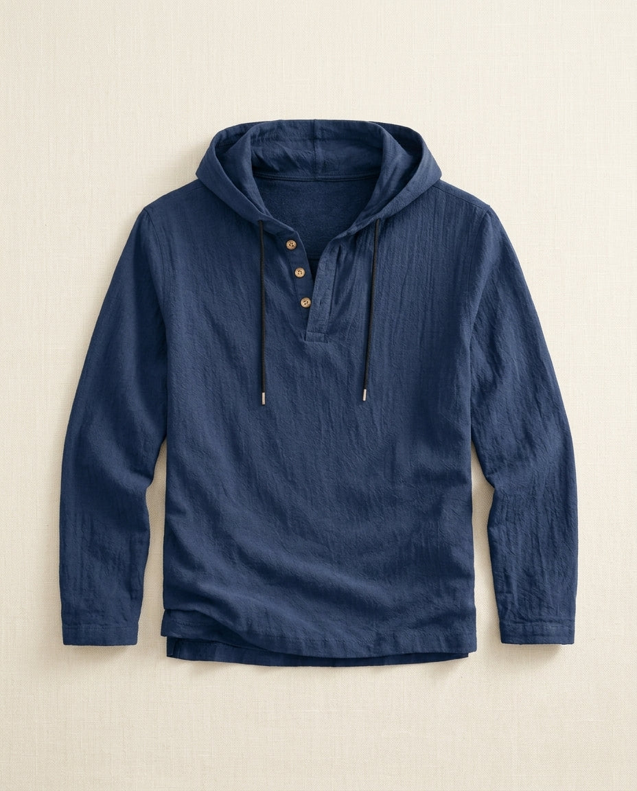 Santiago Linen Hoodie