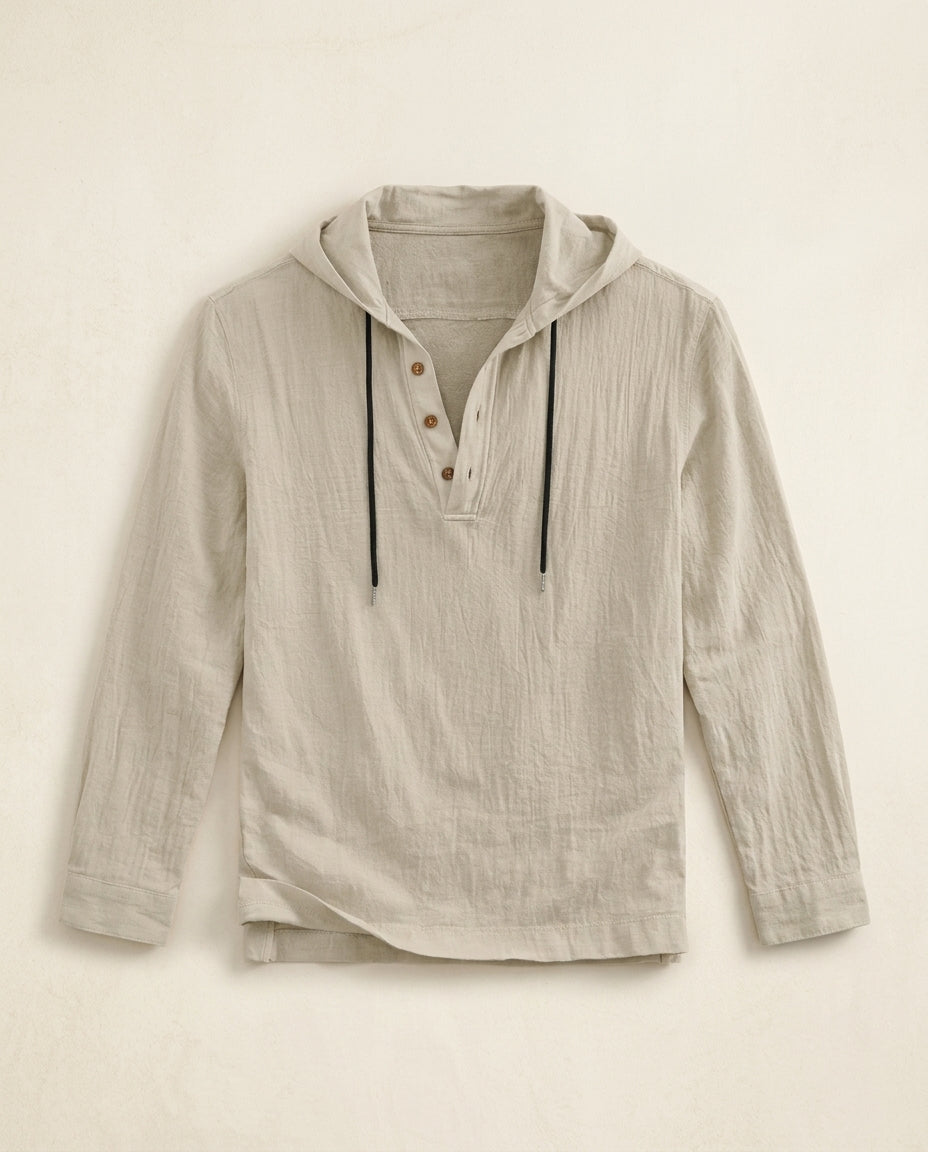 Santiago Linen Hoodie