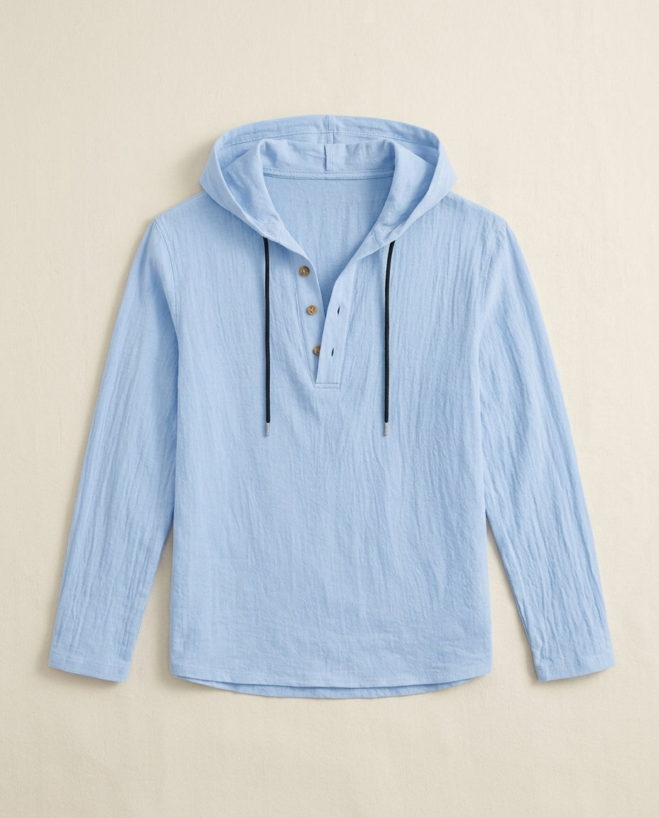 Santiago Linen Hoodie