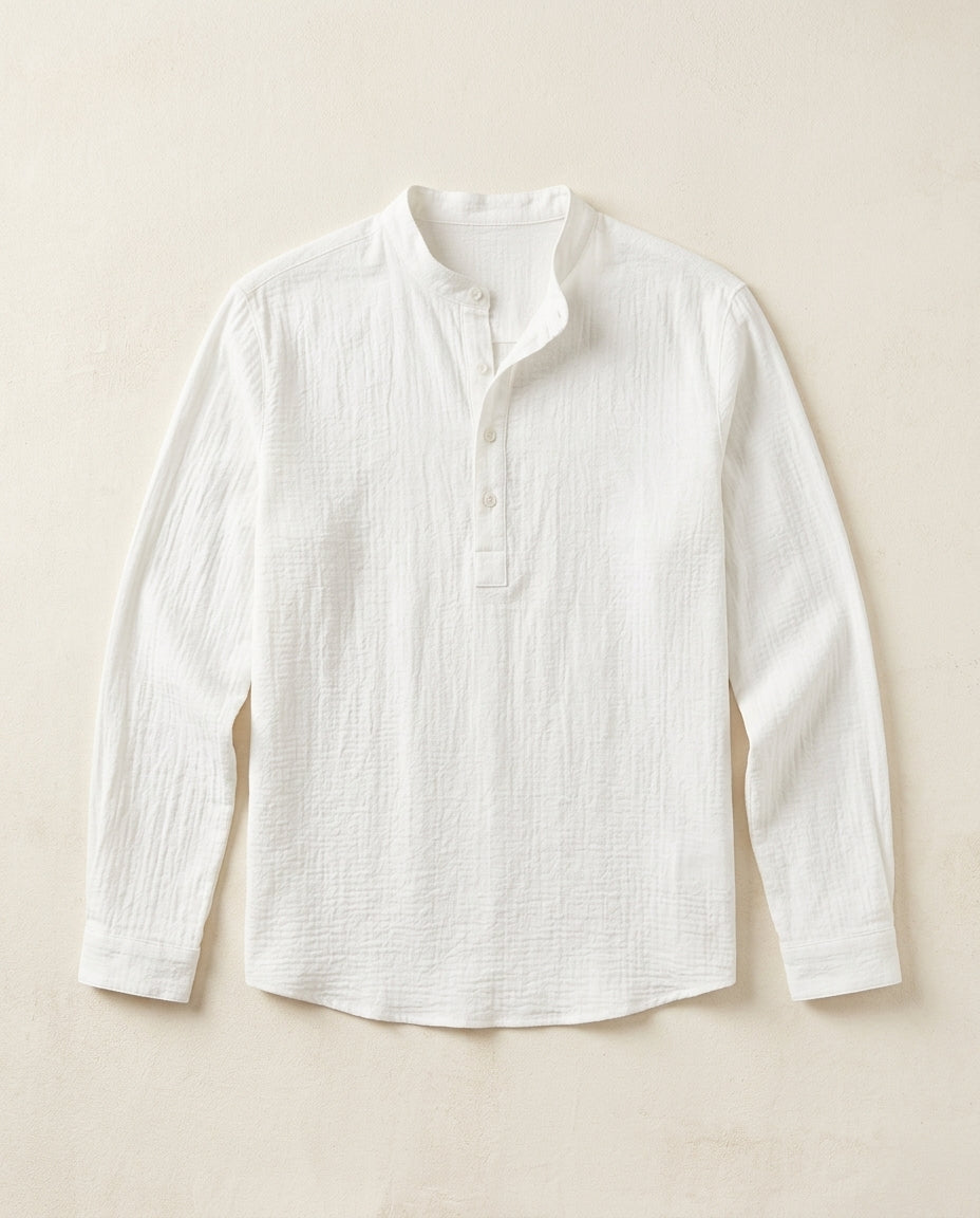 Enzo Linen Henley