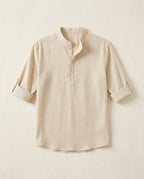 Enzo Linen Henley
