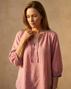 Ella Linen Blouse