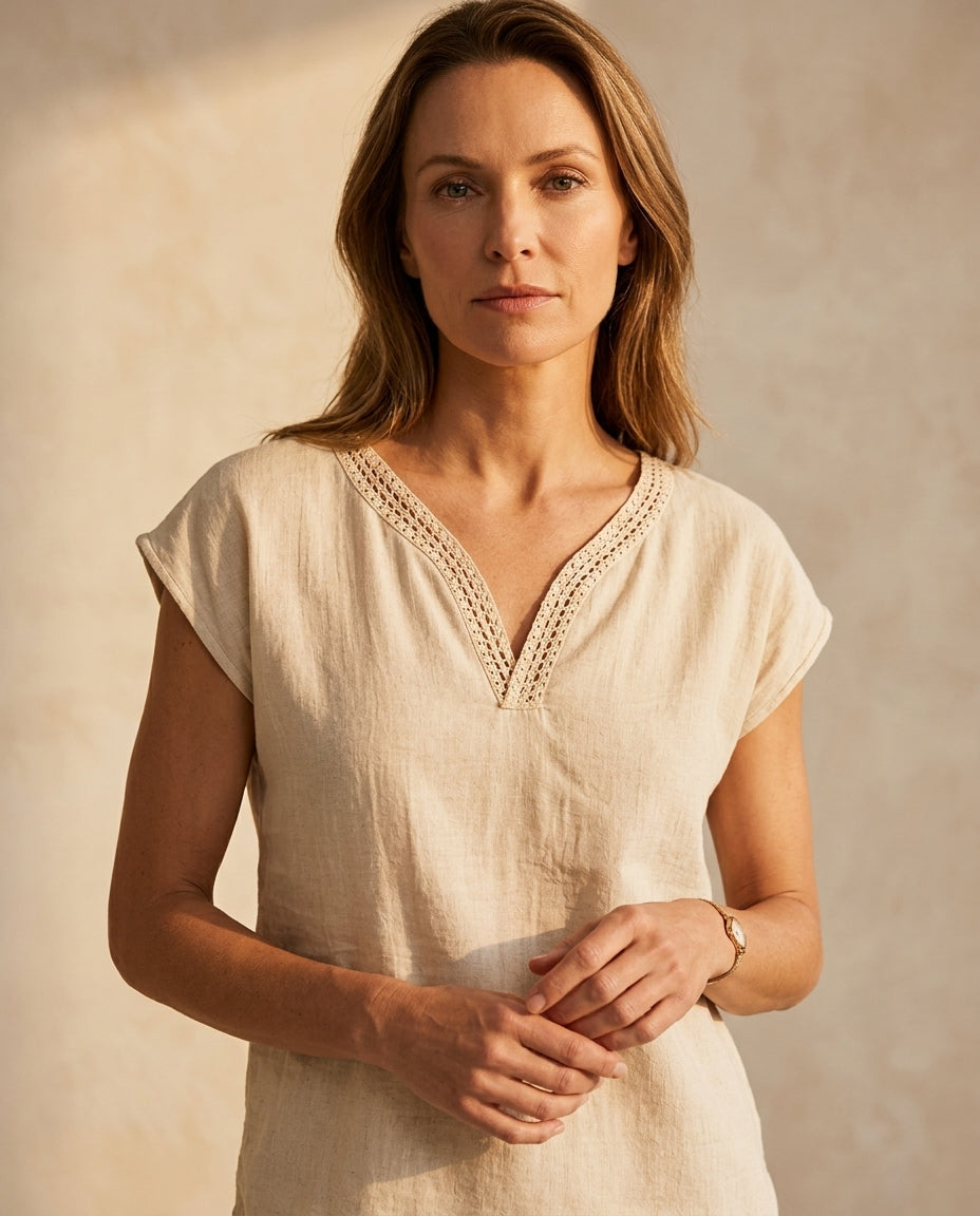 Talia V-Neck Top