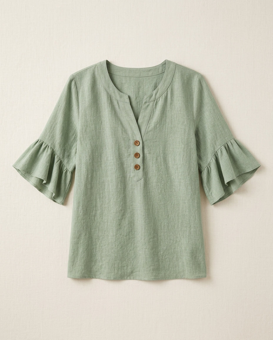 Adriana Ruffle Blouse