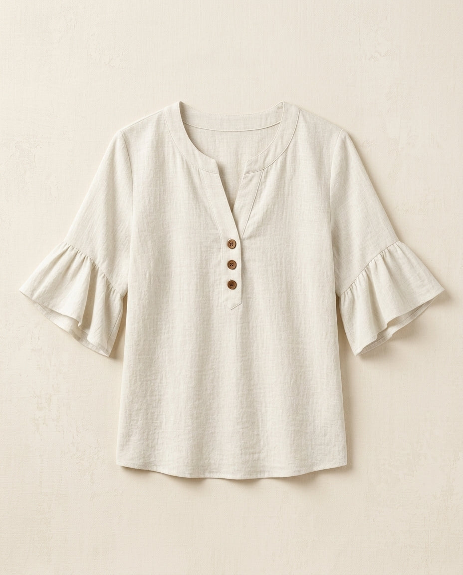 Adriana Ruffle Blouse