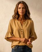 Adriana Ruffle Blouse