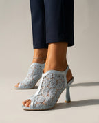 Bella Floral Heels