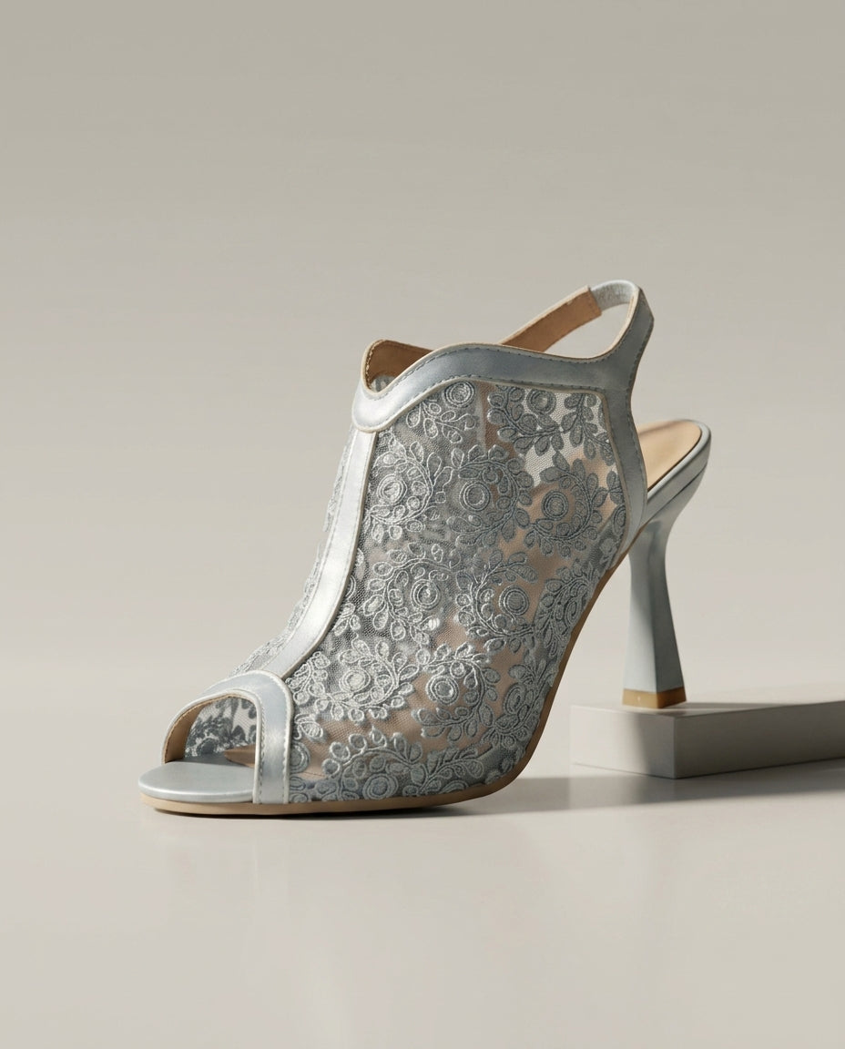 Bella Floral Heels