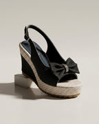 Celina Crystal Bow Wedges