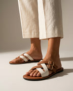 Silvia Leather Sandal