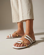 Claira Leather Sandal