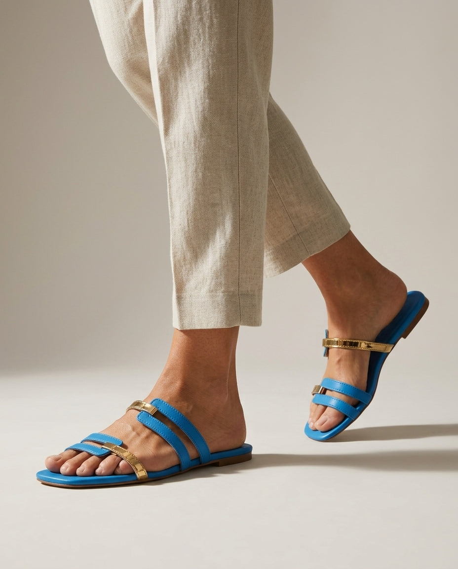 Claira Leather Sandal