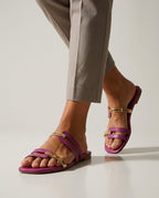 Claira Leather Sandal