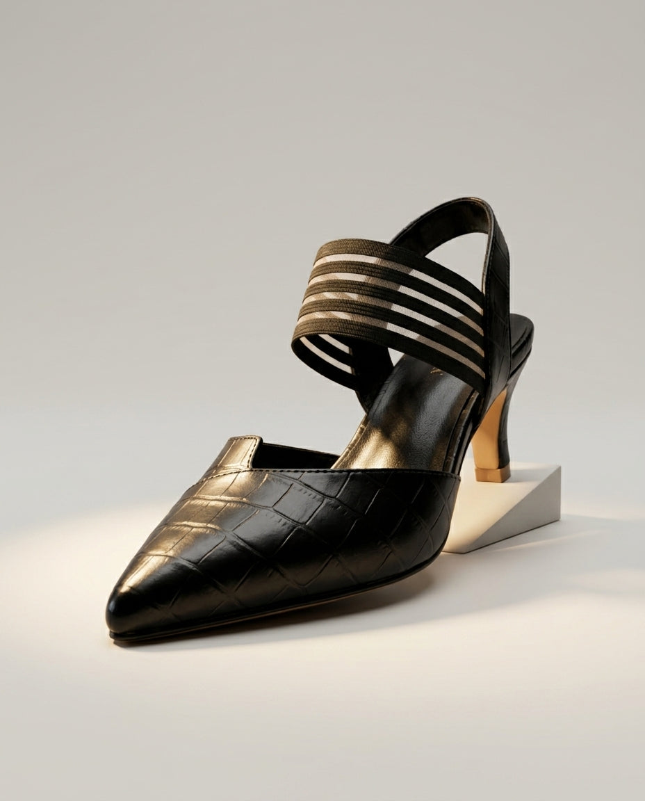 Vera Slingback Strap Heels