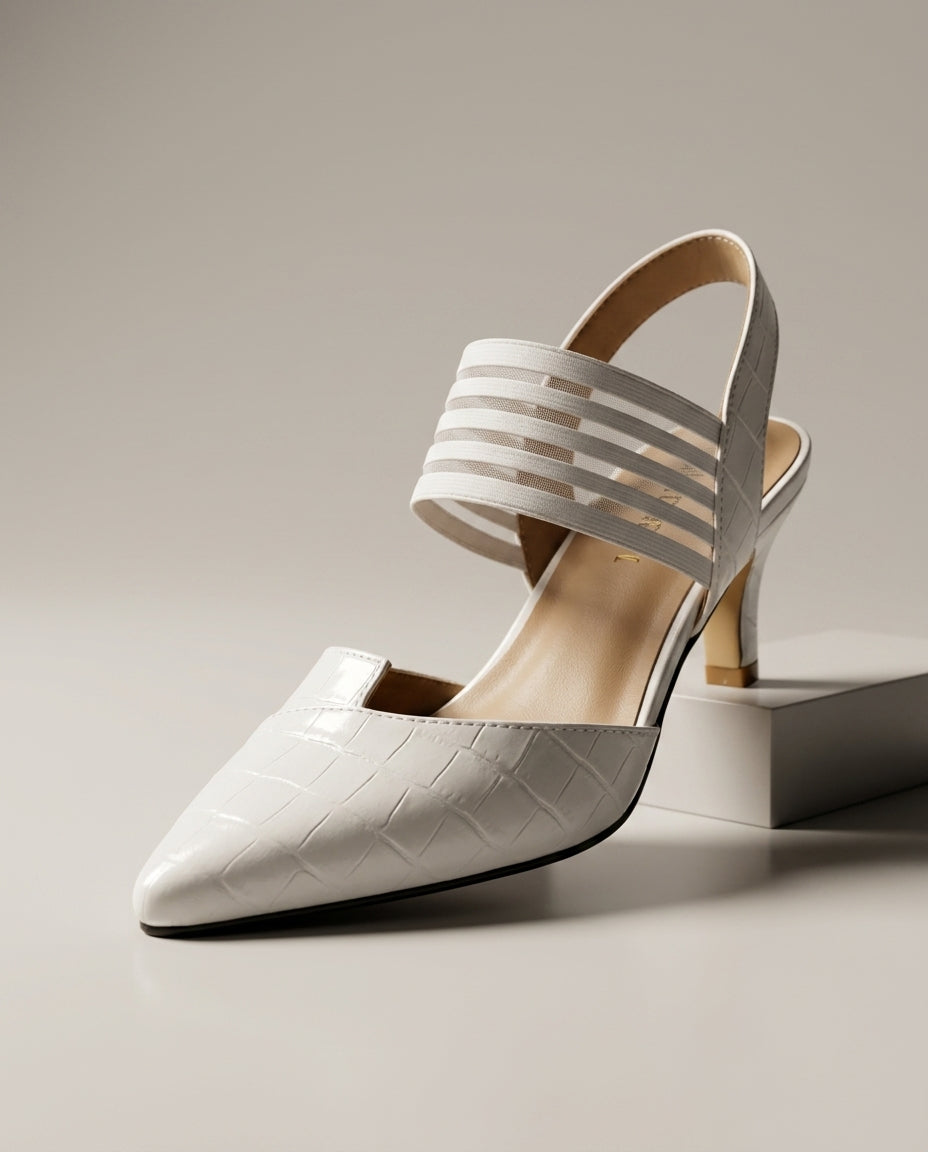 Vera Slingback Strap Heels