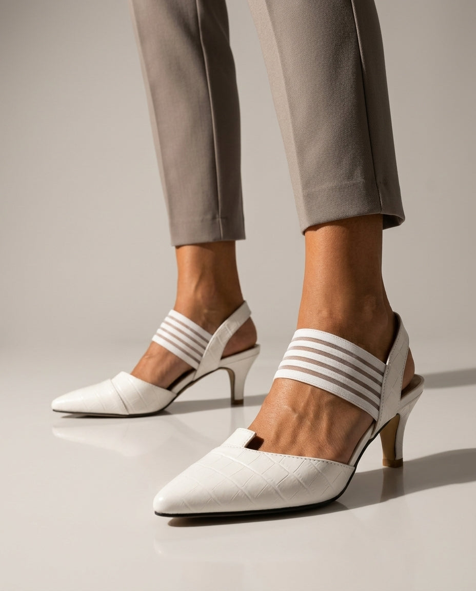 Vera Slingback Strap Heels