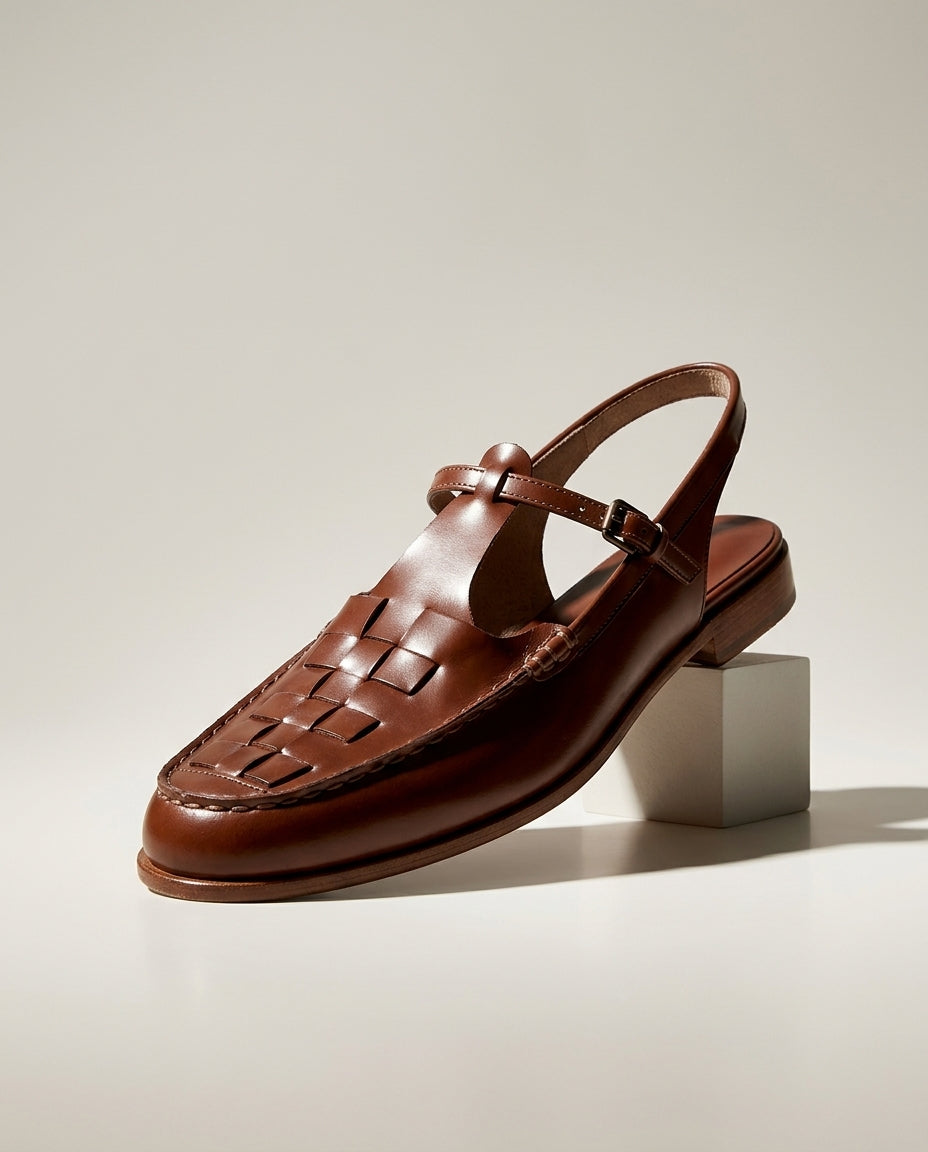 Pimara Leather Sandal