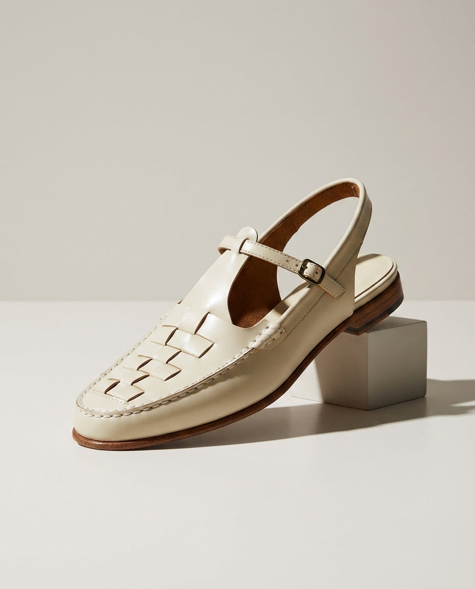 Pimara Leather Sandal