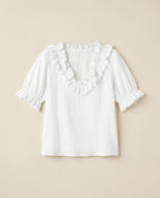 Rea Ruffle Blouse