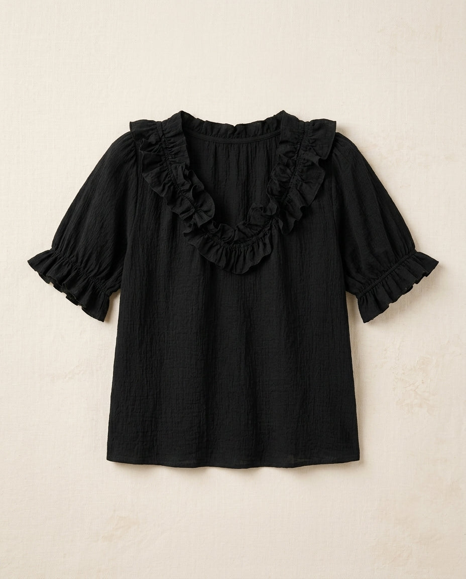 Rea Ruffle Blouse