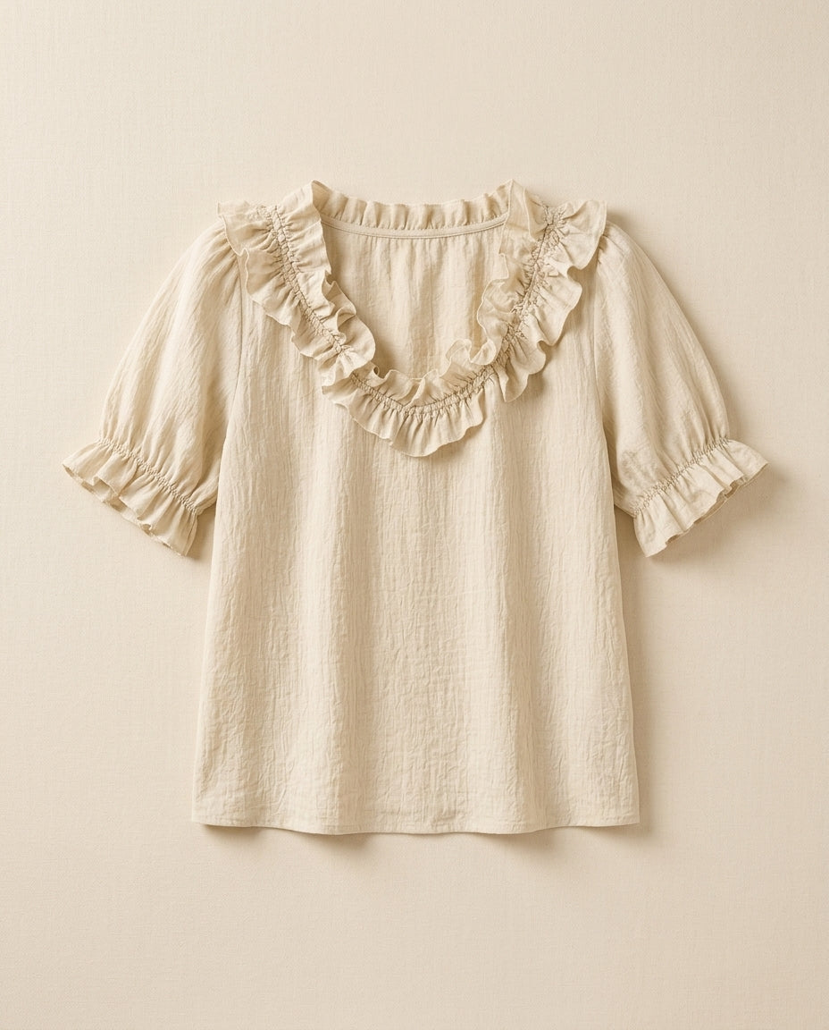Rea Ruffle Blouse
