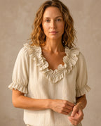 Rea Ruffle Blouse