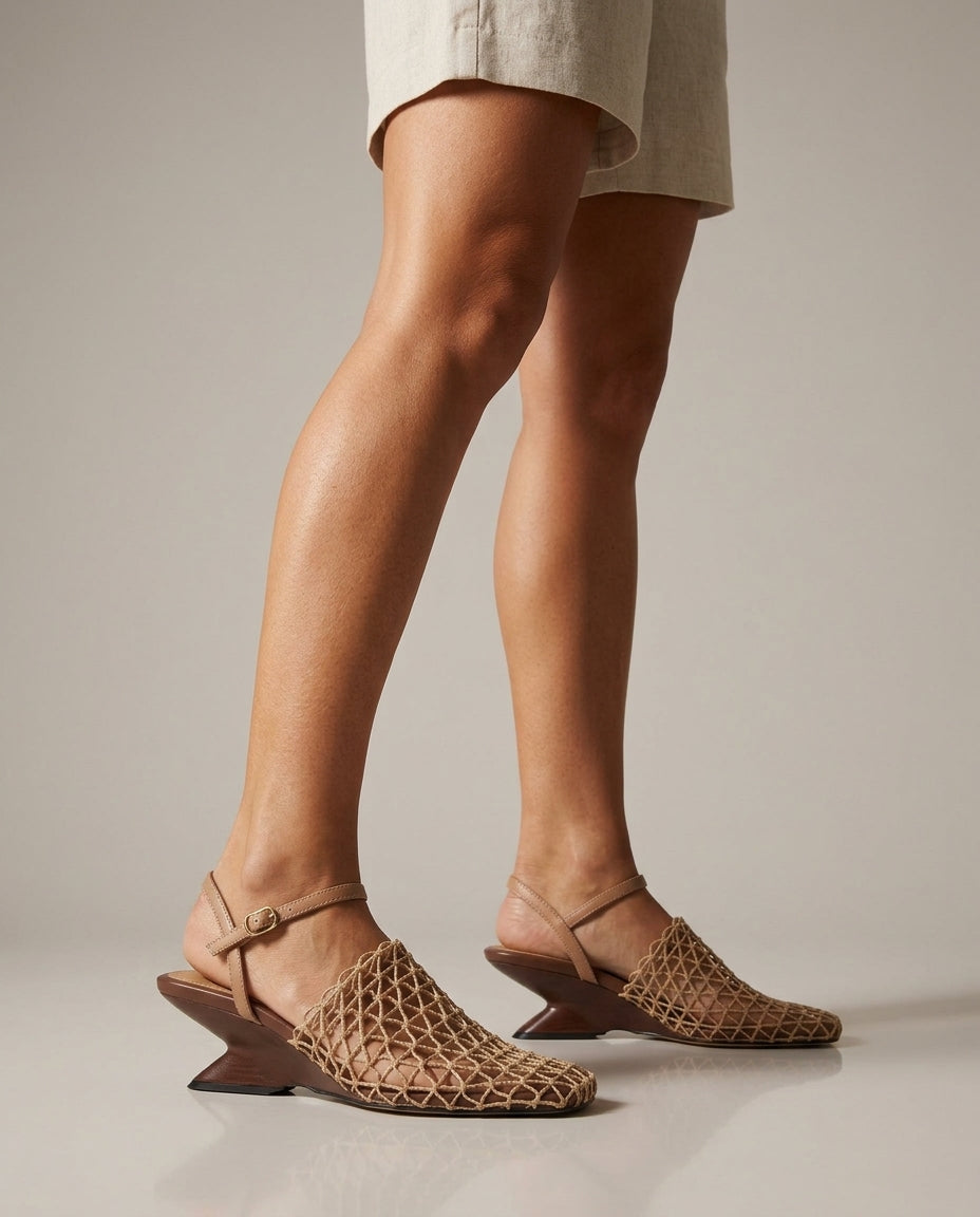 Savona Woven Rope Wedge