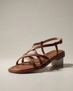 Allegra — Italian Leather Strap Sandal