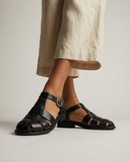 Serafina — Handwoven Italian Leather Sandal