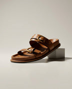 Lucia — Leather Buckle Slide