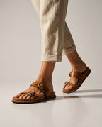 Lucia — Leather Buckle Slide