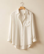 Émilie — Silk Satin Blouse
