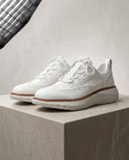 Marlowe Woven Leather Sneaker