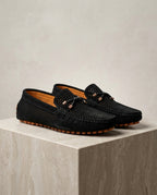 Cassius Perforated Leather Loafer