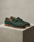 Soren Perforated Suede Loafer