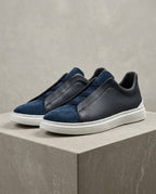 Charles Leather Suede Sneaker