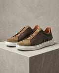 Charles Leather Suede Sneaker
