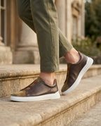 Charles Leather Suede Sneaker