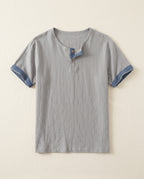 Sawyer Cotton Linen Henley