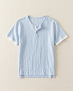 Sawyer Cotton Linen Henley