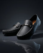 Como Men's Cushioned Leather Driving Loafers
