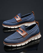 Langley Men's Orthopedic Mesh Slip On Loafers