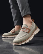 Langley Men's Orthopedic Mesh Slip On Loafers