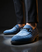 Kingsley Men's Lightweight Leather Slip On Loafers