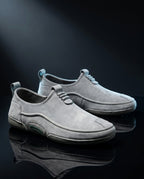 Bristol Men's Cushioned Suede Slip On Sneakers